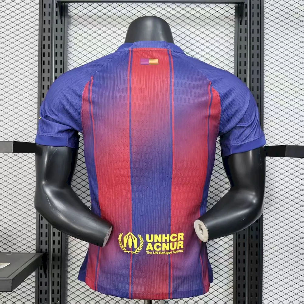 Camiseta Versión Jugador Barcelona Local 25/26