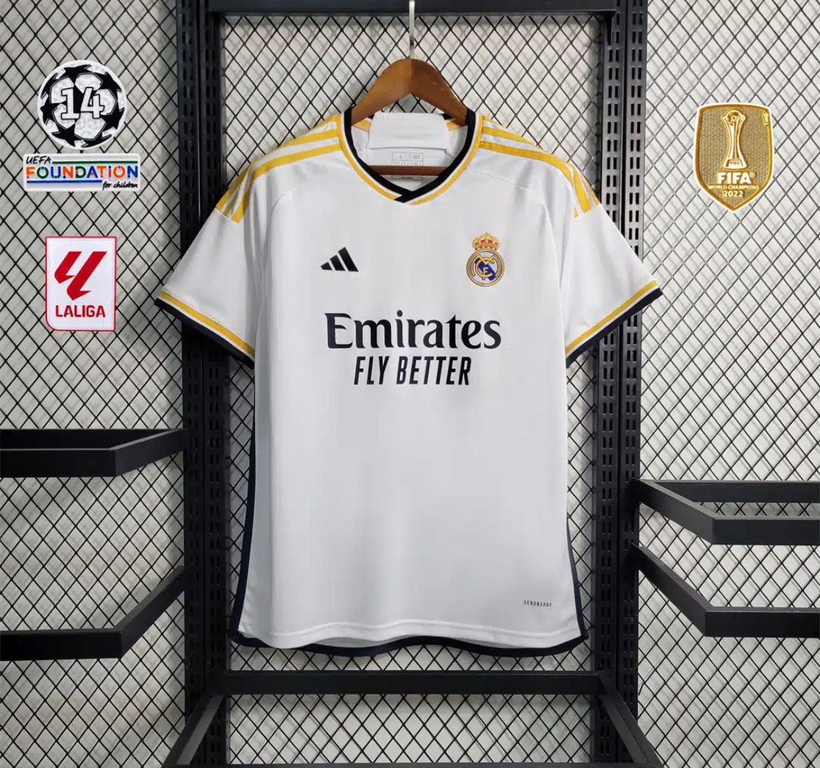Camiseta Versión Fan Real Madrid Local 23/24