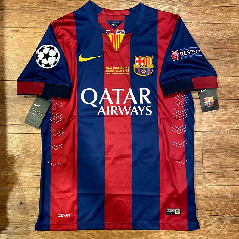 Camiseta Versión Jugador Barcelona Local 2014-2015