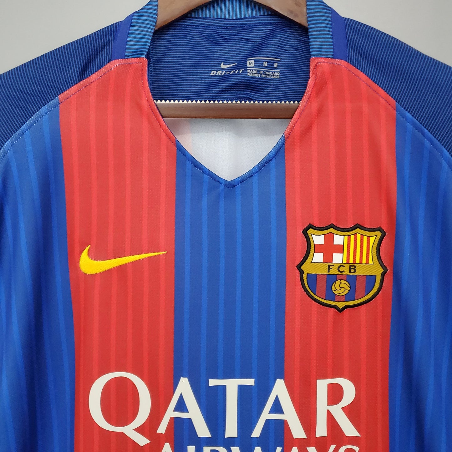 Camiseta Versión Jugador Barcelona Local 2016-2017