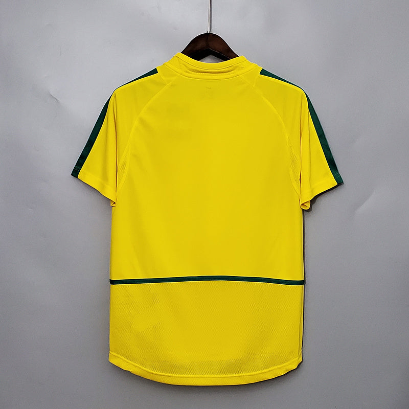 Camiseta Brasil Local Mundial 2002