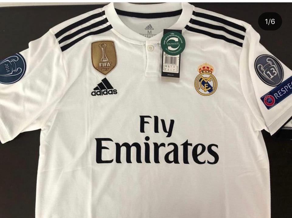 Camiseta Versión Fan Real Madrid Local 2018-2019