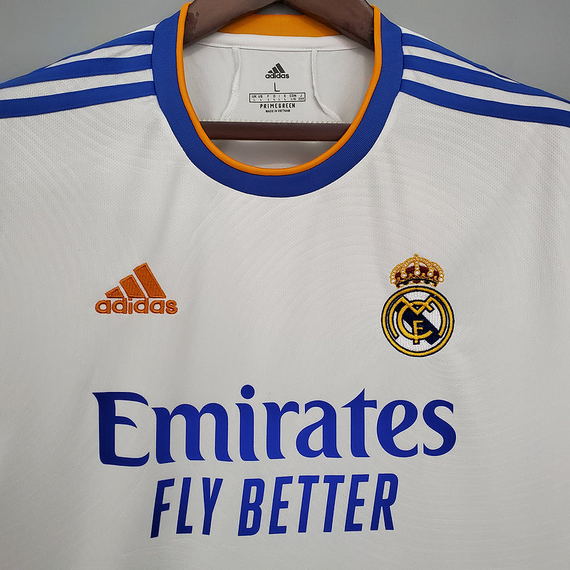 Camiseta Versión Fan Real Madrid Local 2021-2022