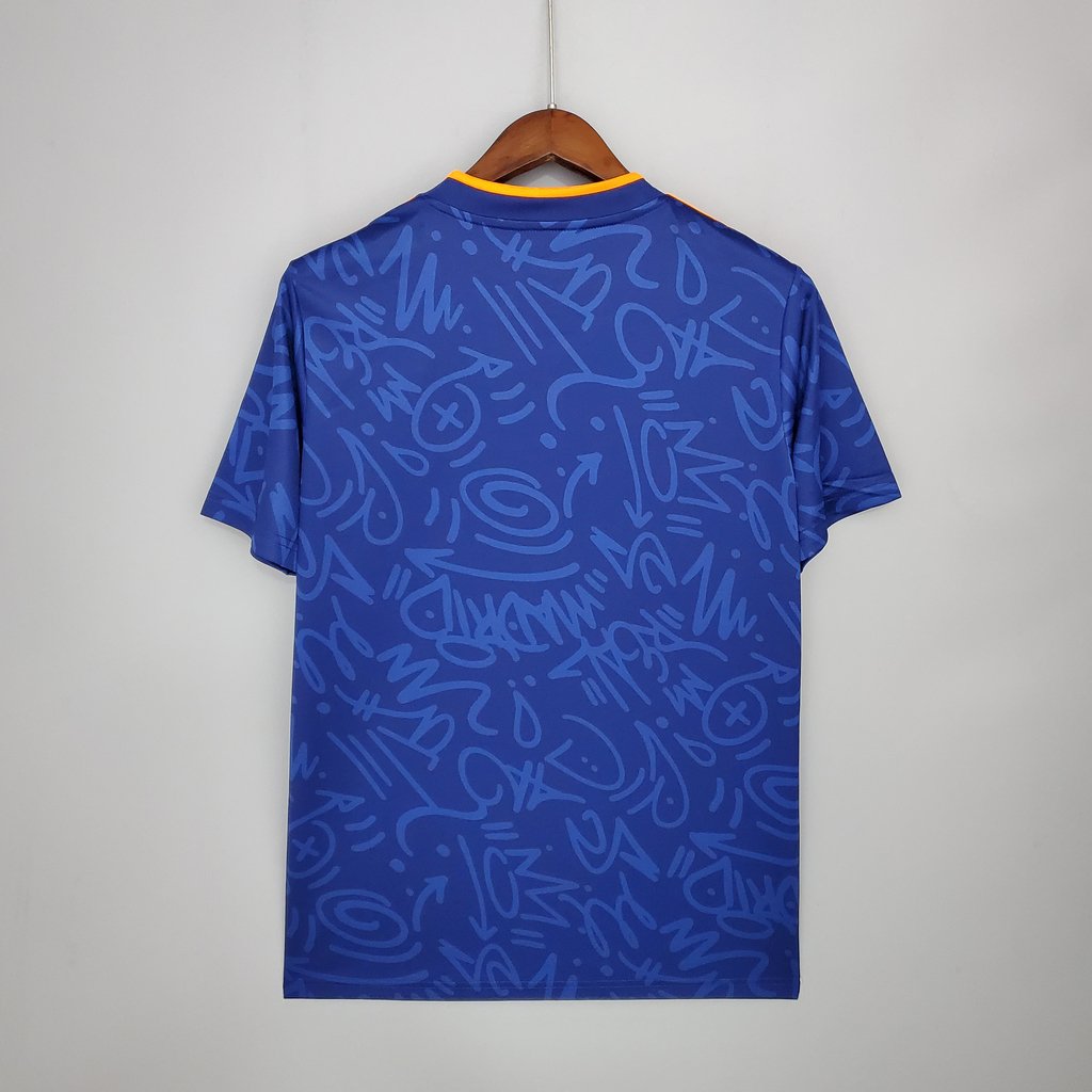 Camiseta Versión Fan Real Madrid Visita 2021-2022