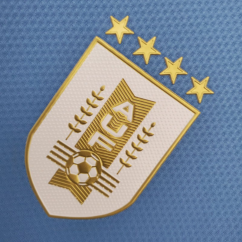 Camiseta Versión Jugador Uruguay Local