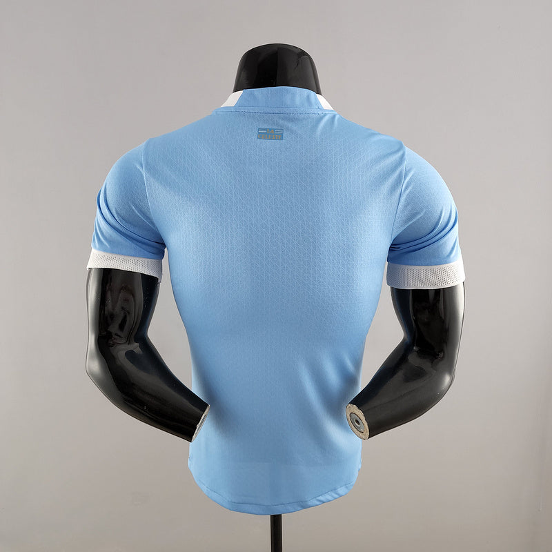 Camiseta Versión Jugador Uruguay Local 2022