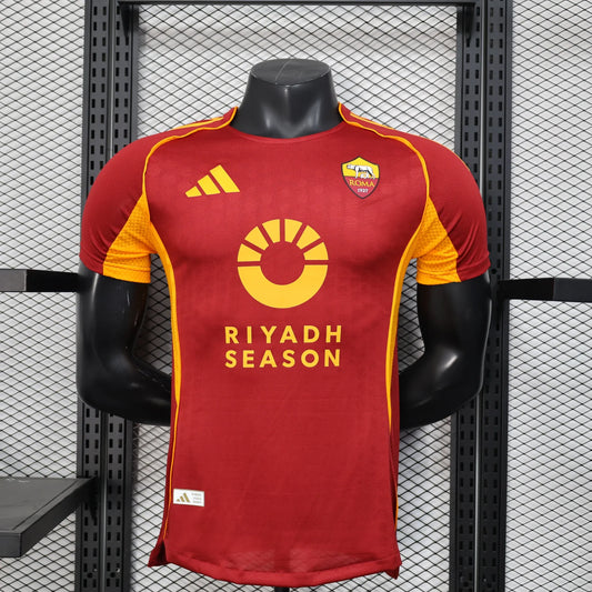 Camiseta Versión Jugador Roma Local 25/26