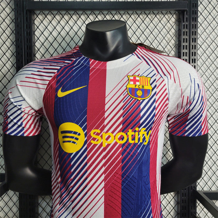 Camiseta Versión Jugador Barcelona Jersey Entrenamiento 23/24