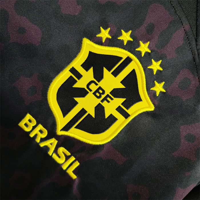 Camiseta Brasil Negra Tercera 2023