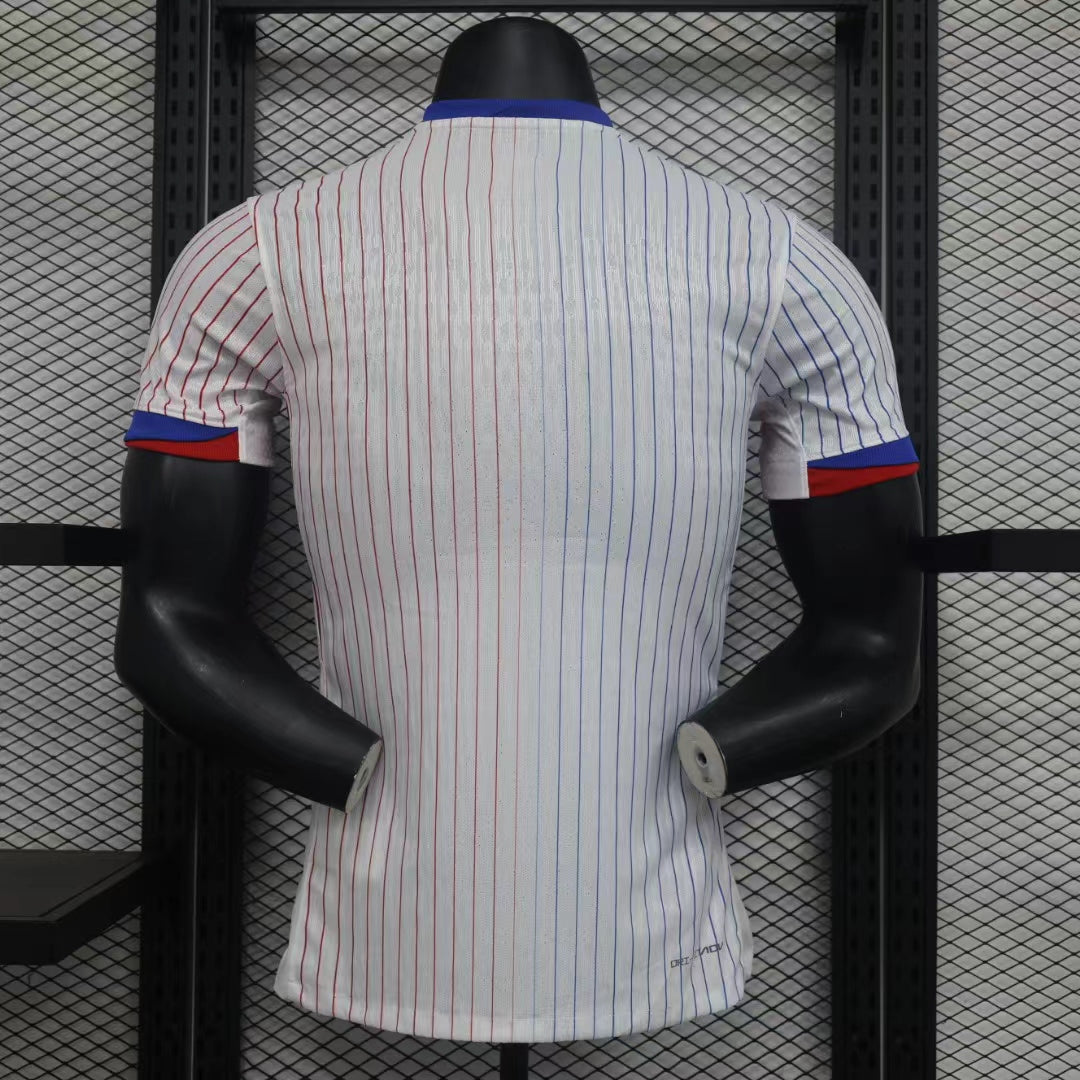 Camiseta Versión Jugador Francia Visita 2024