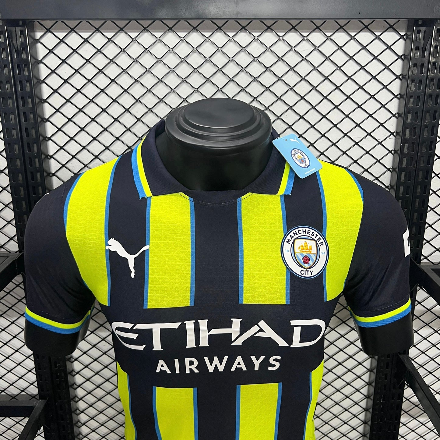 Camiseta Versión Jugador Manchester City Visita 24/25