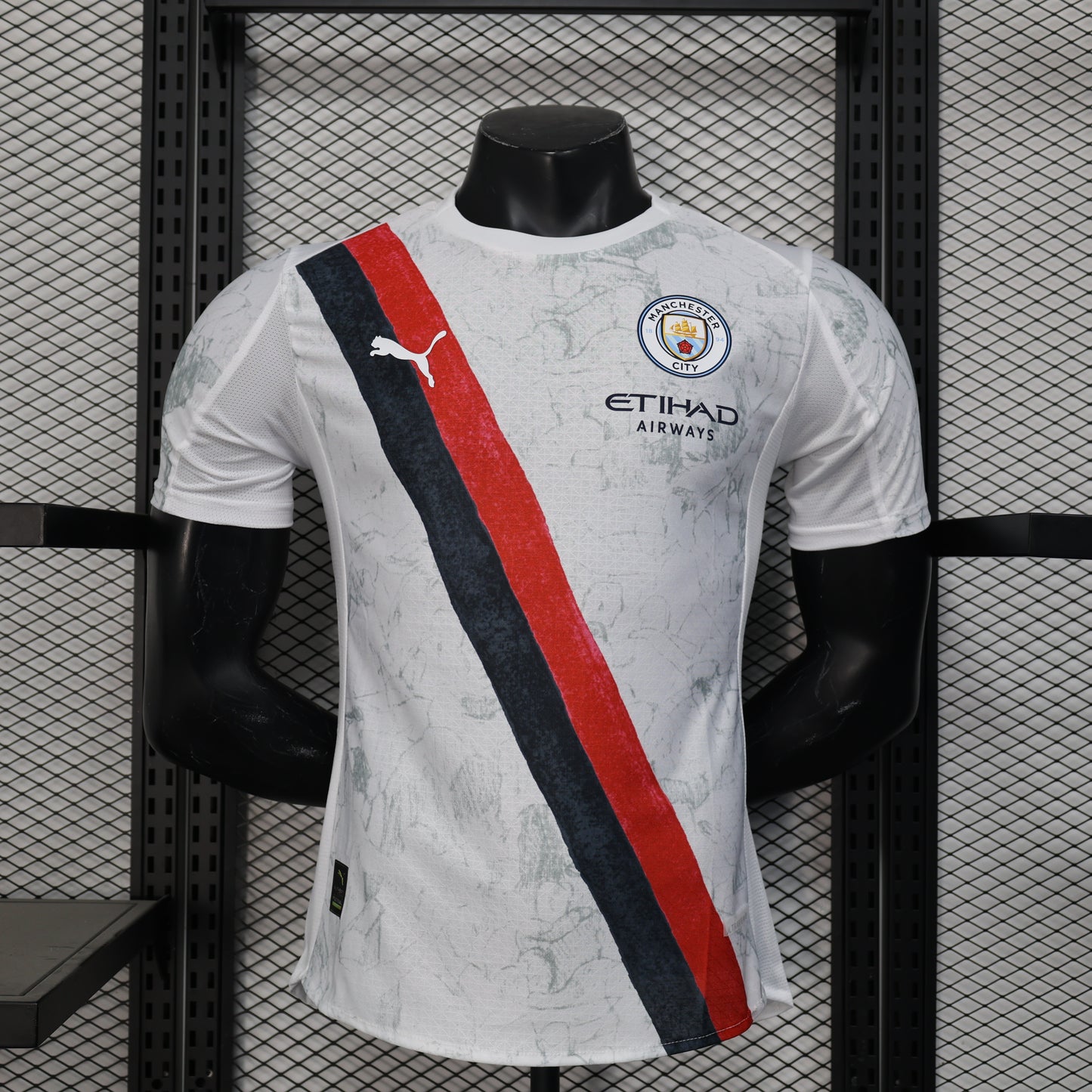 Camiseta Versión Jugador Manchester City Visita 25/26