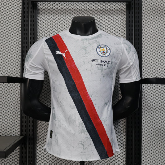 Camiseta Versión Jugador Manchester City Visita 25/26