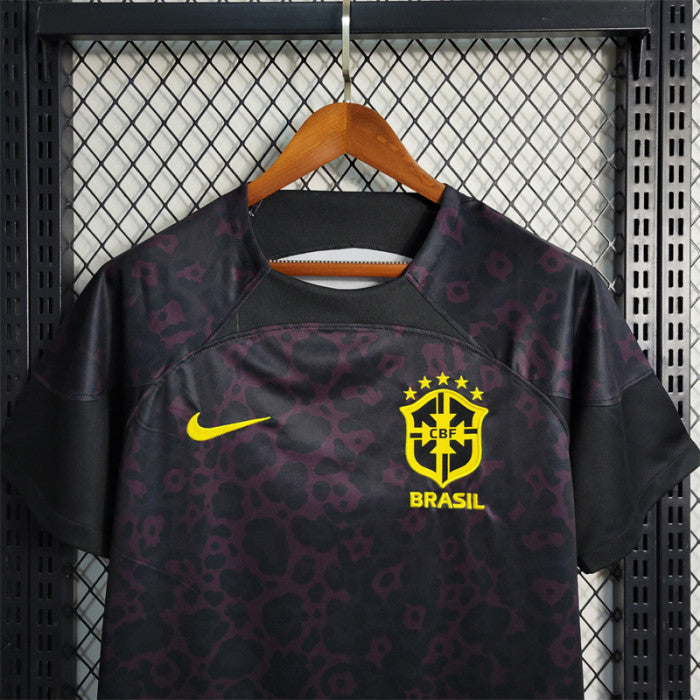 Camiseta Brasil Negra Tercera 2023