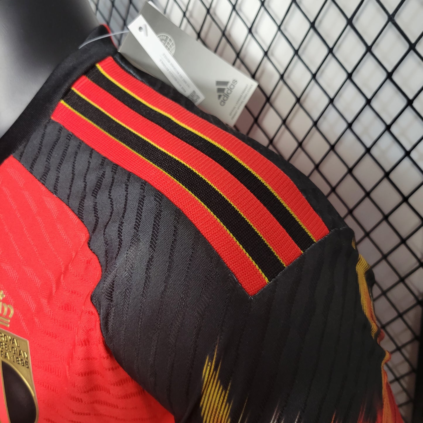 Camiseta Versión Jugador Bélgica Local Qatar 2022