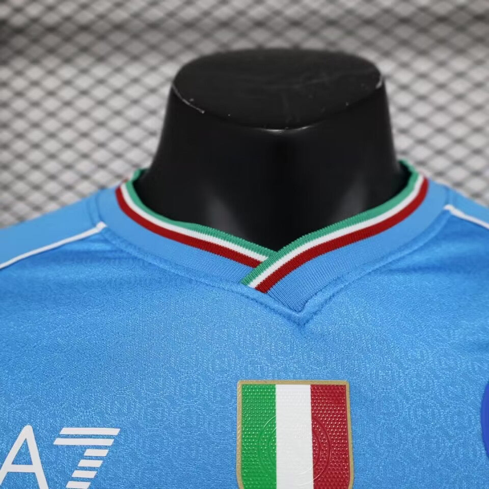 Camiseta Versión Jugador Napoli Local 23/24