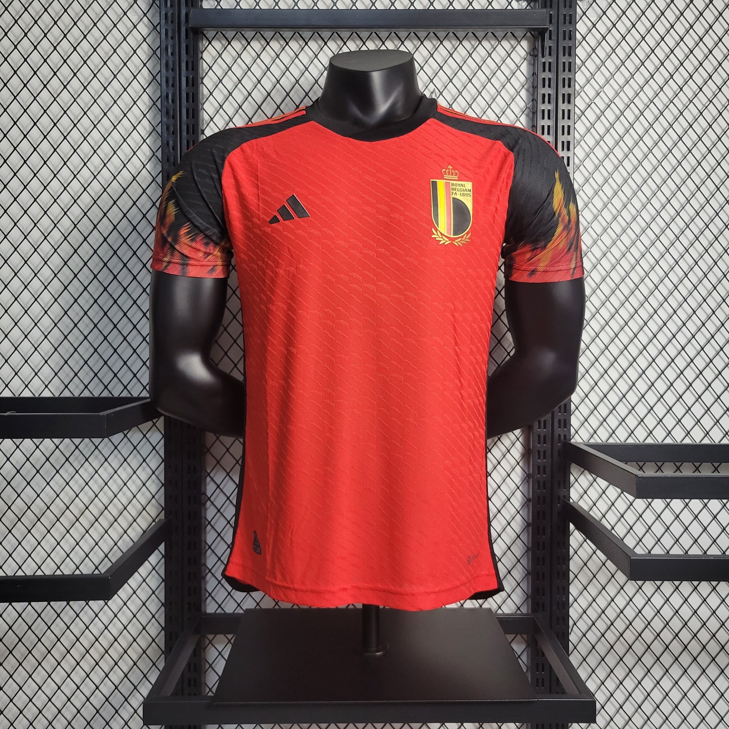 Camiseta Versión Jugador Bélgica Local Qatar 2022