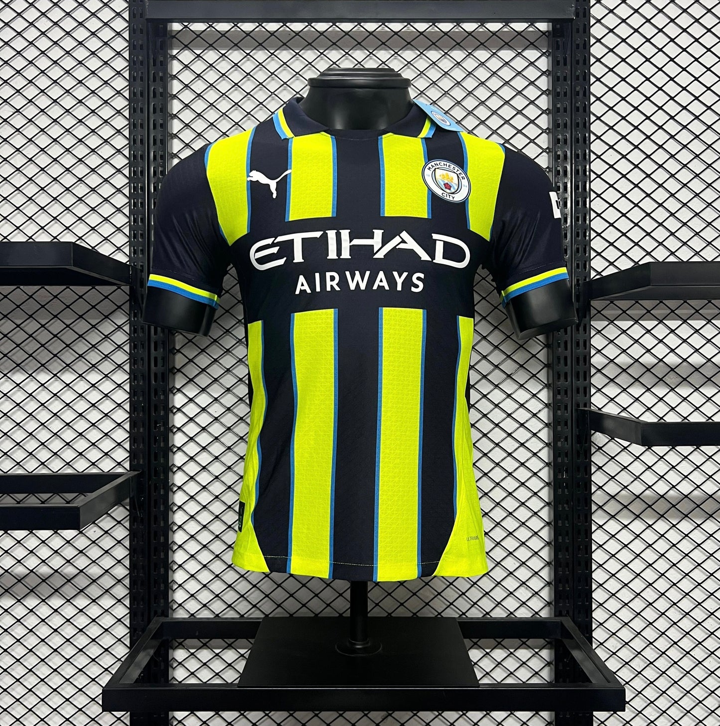 Camiseta Versión Jugador Manchester City Visita 24/25