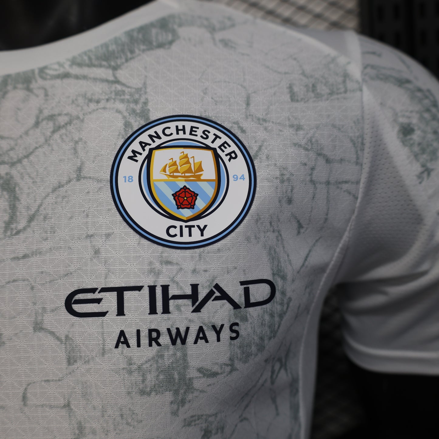 Camiseta Versión Jugador Manchester City Visita 25/26