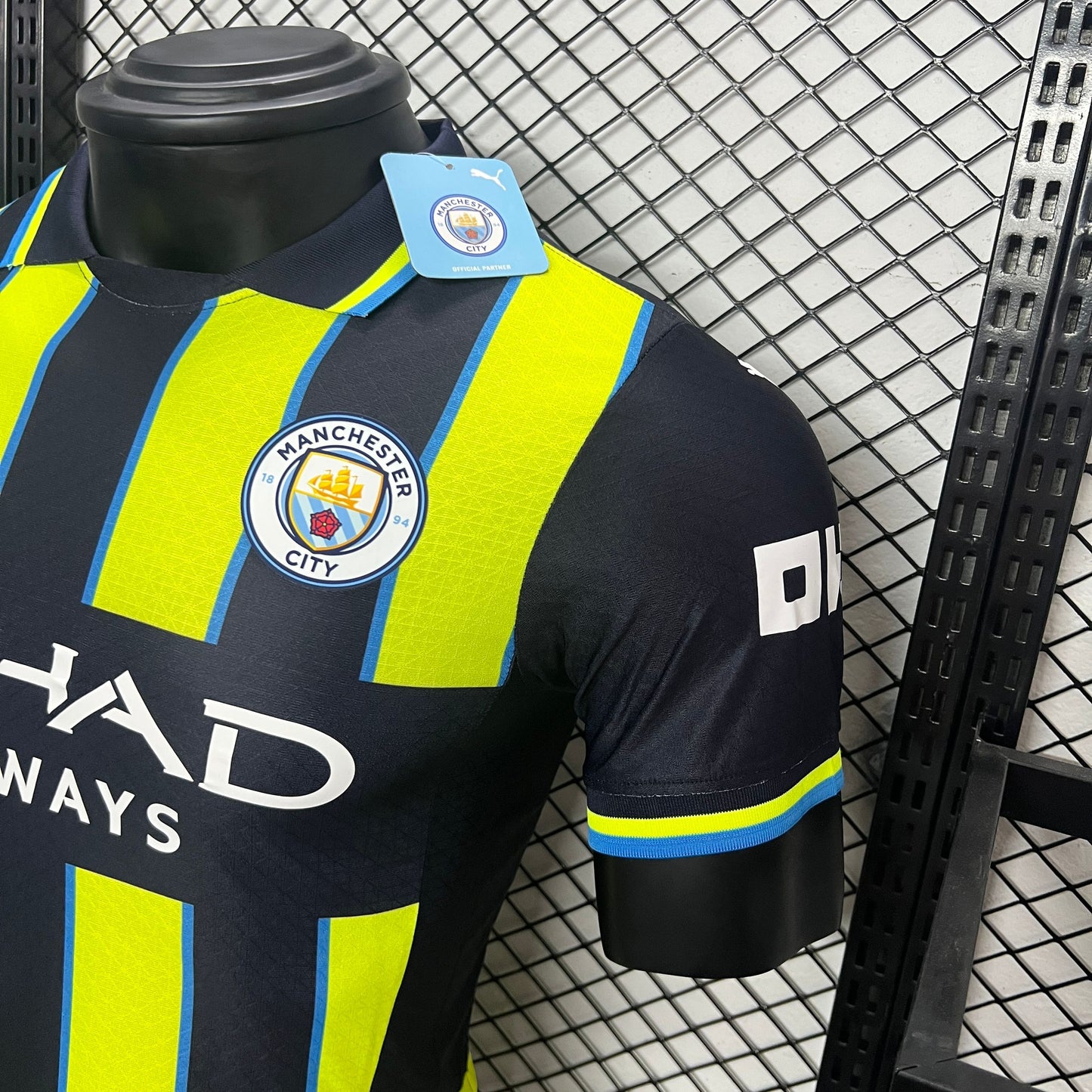 Camiseta Versión Jugador Manchester City Visita 24/25