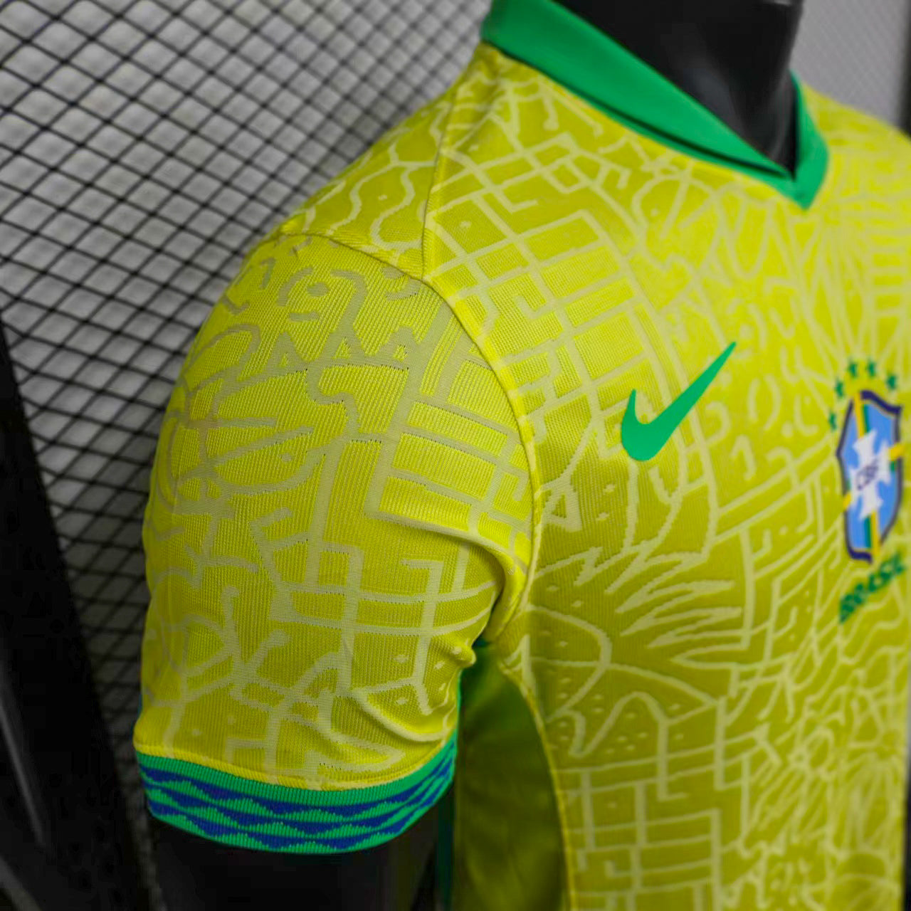 Camiseta Versión Jugador Brasil Local 2024