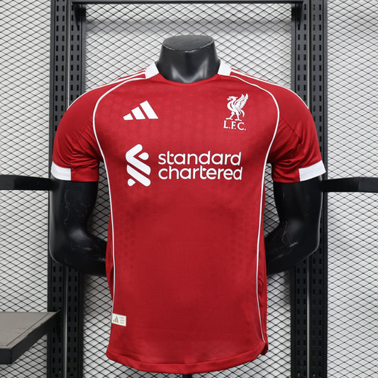 Camiseta Versión Jugador Liverpool Local 25/26