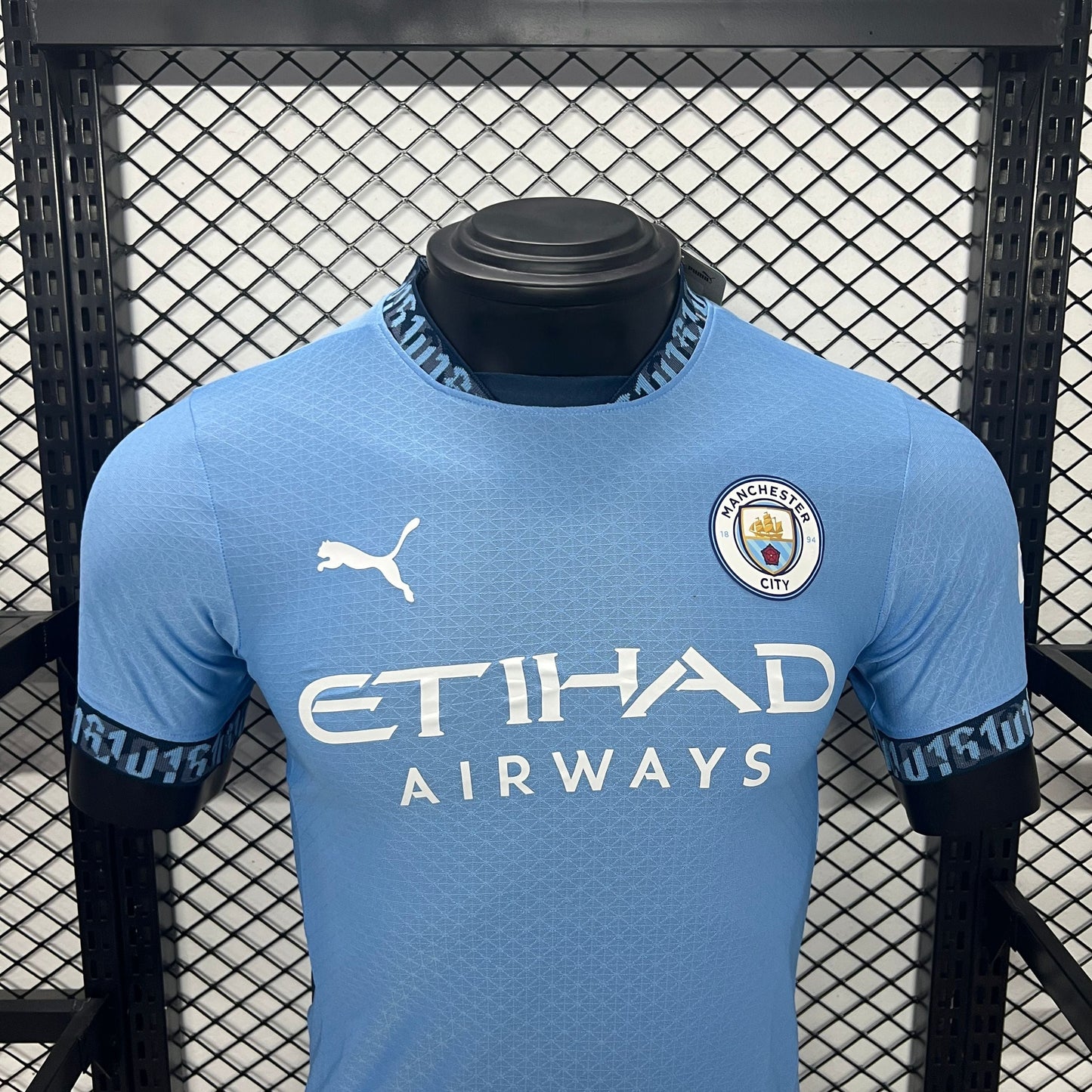 Camiseta Versión Jugador Manchester City Local 24/25