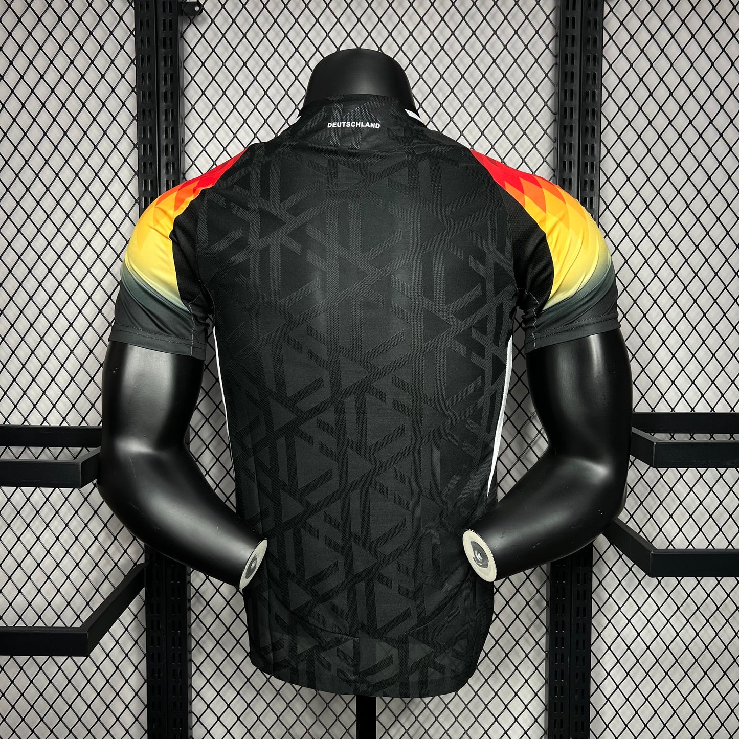 Camiseta Versión Jugador Alemania Negra 2024