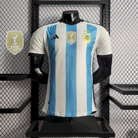 Kit completo Versión Jugador Argentina 2022 (3 estrellas)