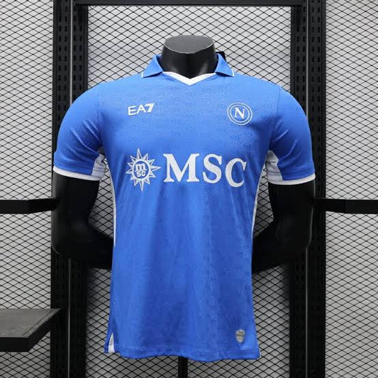 Camiseta Versión Jugador Napoli Local 24/25