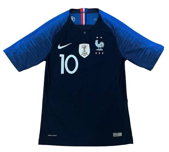 Camiseta Versión jugador Francia 2018