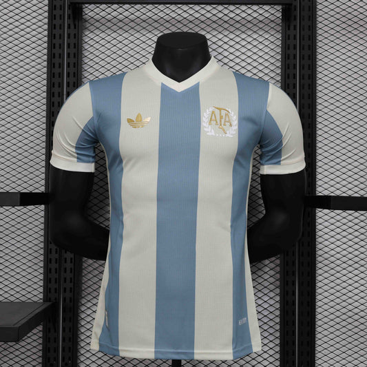 Camiseta Versión Jugador Argentina 50 aniversario 2024