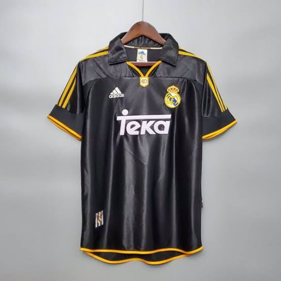 Camiseta Versión Jugador Real Madrid Visita 2000