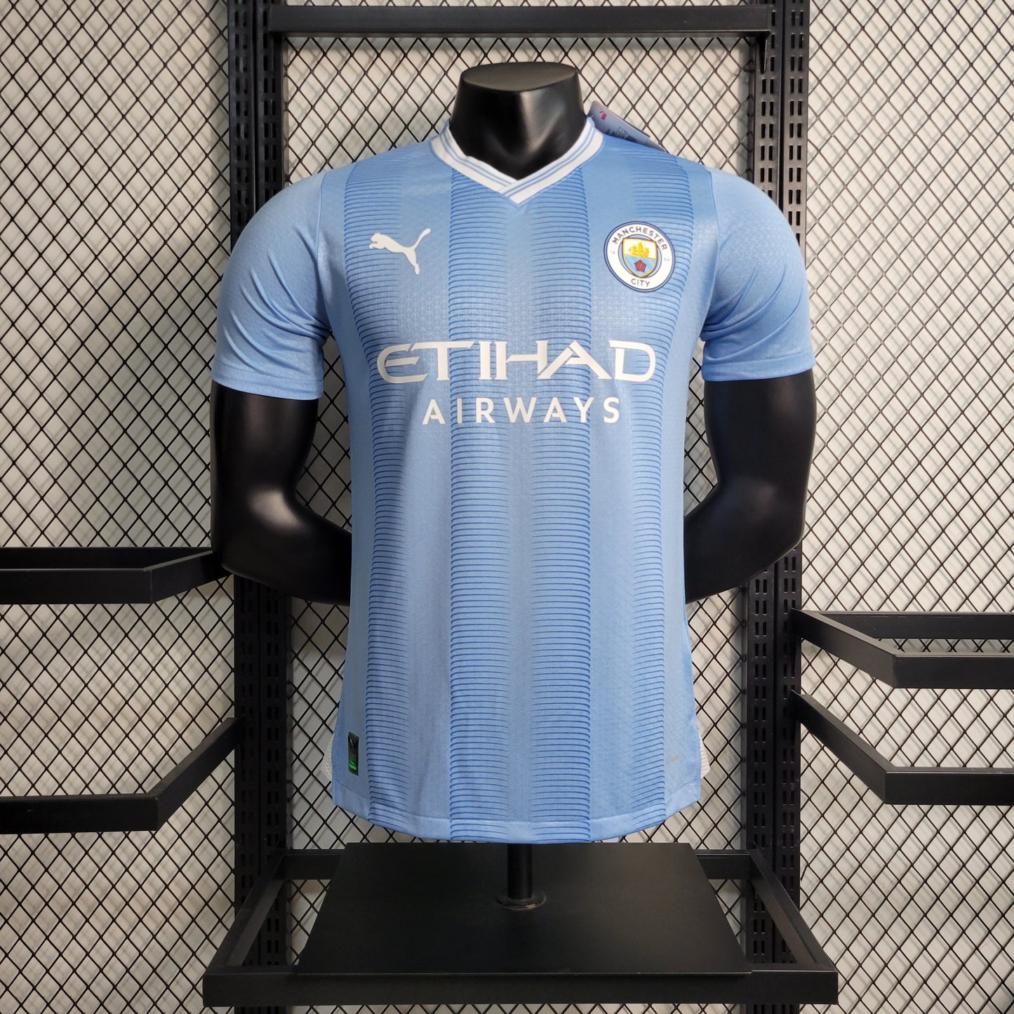 Camiseta Versión Jugador Manchester City Local 23/24