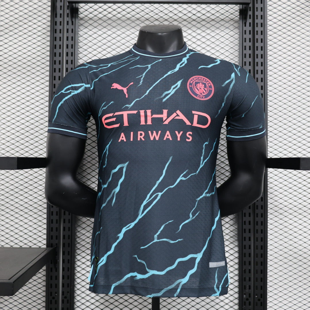 Camiseta Versión Jugador Manchester City Visita 23/24