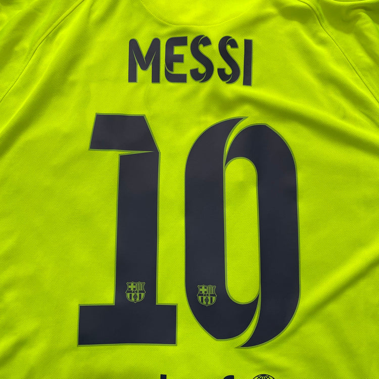 Camiseta Versión Jugador Barcelona Visita 2014-2015