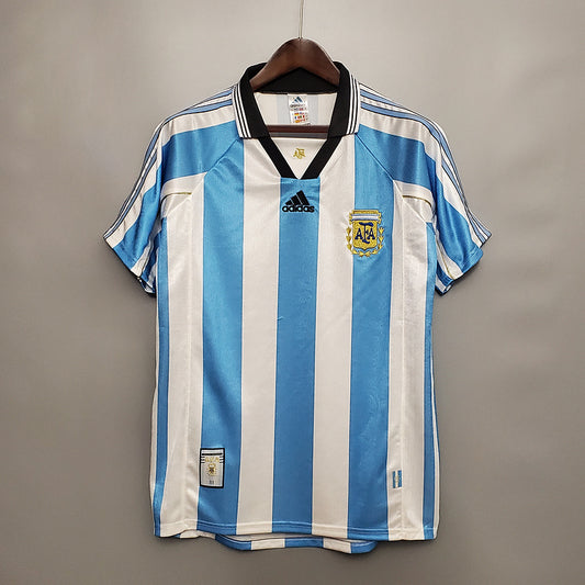 Camiseta Versión Fan Argentina Mundial 1998