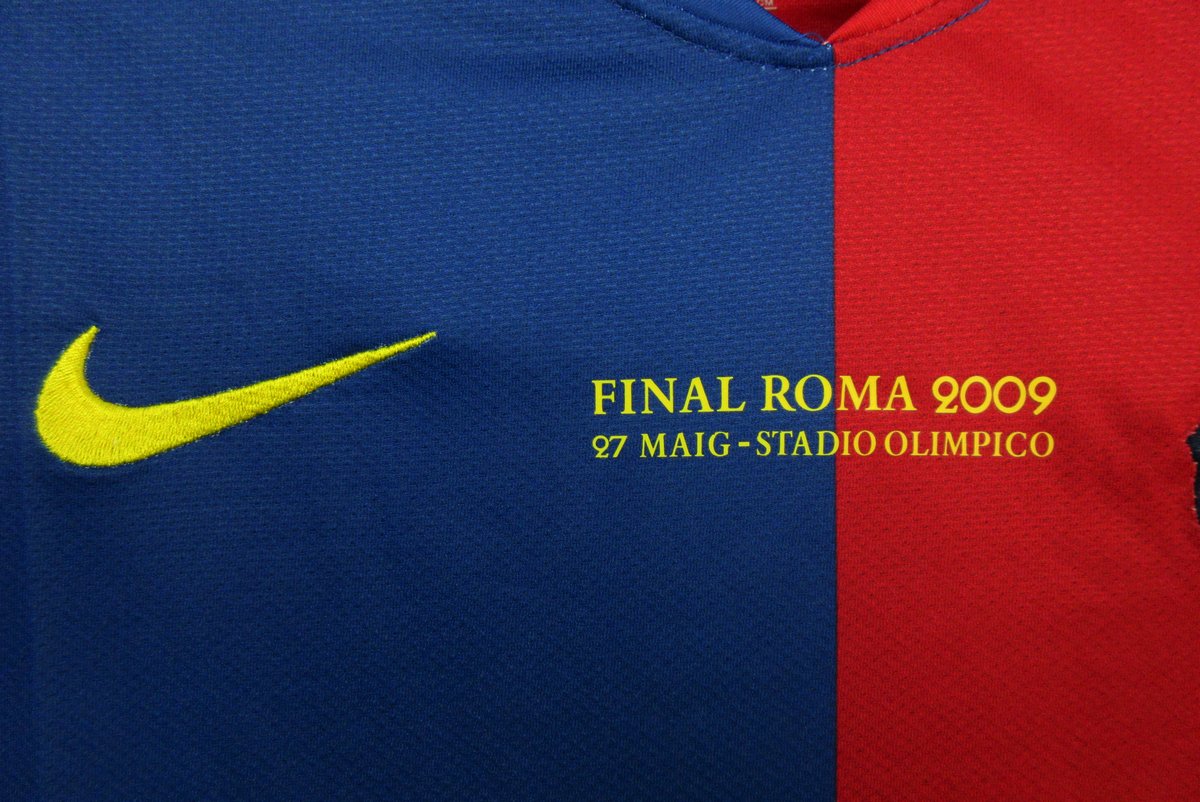 Camiseta Barcelona Final Roma 2008-2009