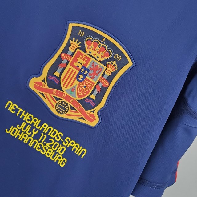 Camiseta España Final Mundial 2010
