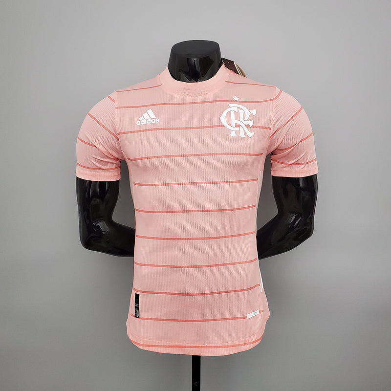 Camiseta Versión Jugador Edición Rosa Flamengo