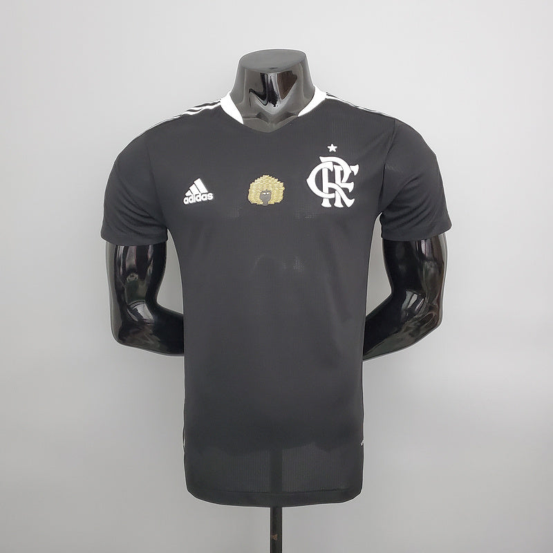 Camiseta Versión Jugador Edición Negro Flamengo 2021-2022