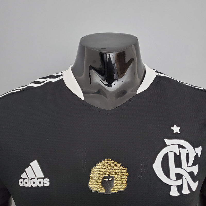 Camiseta Versión Jugador Edición Negro Flamengo 2021-2022