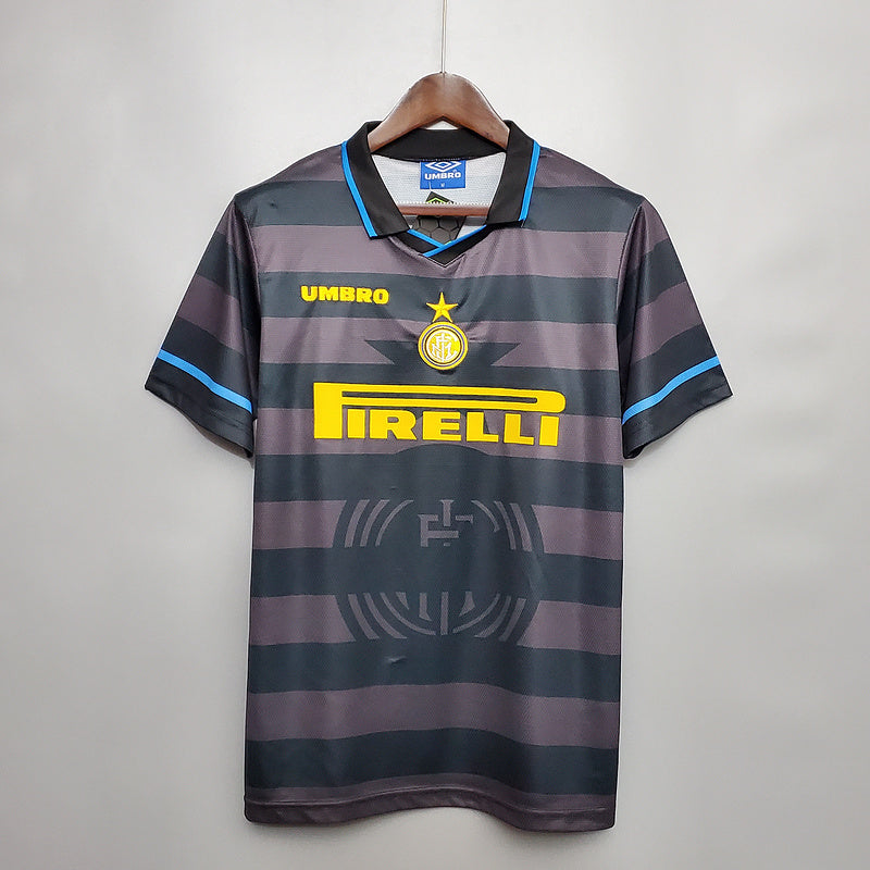 Camiseta Versión Fan Inter de Milán Visita 1997-1998