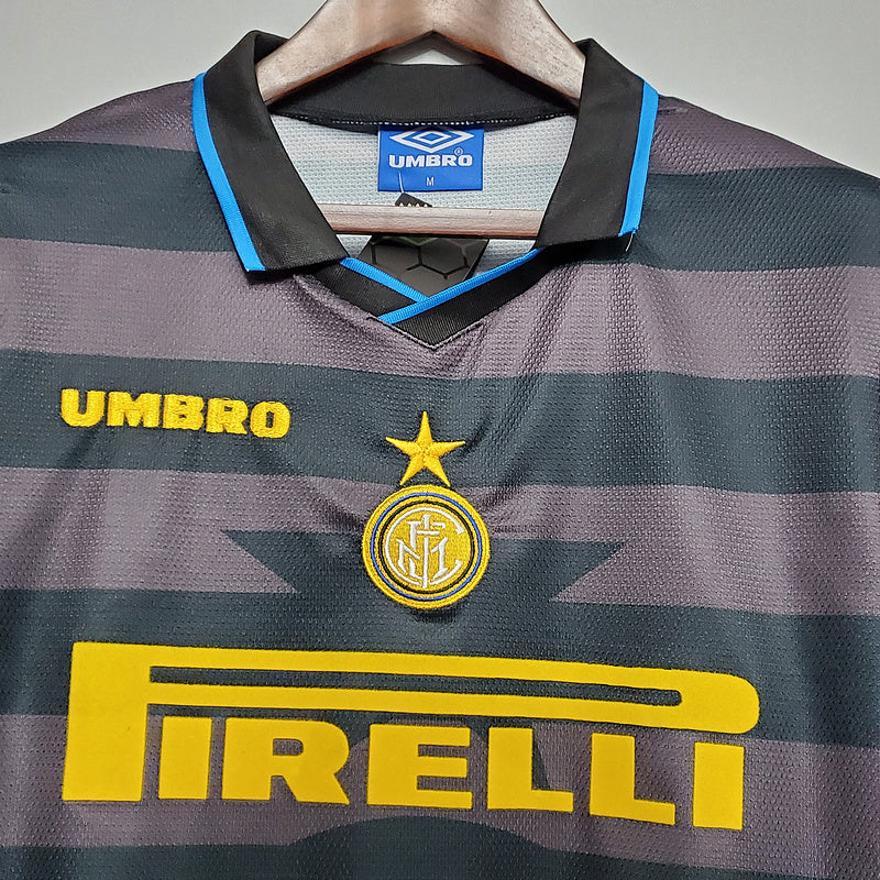 Camiseta Versión Fan Inter de Milán Visita 1997-1998