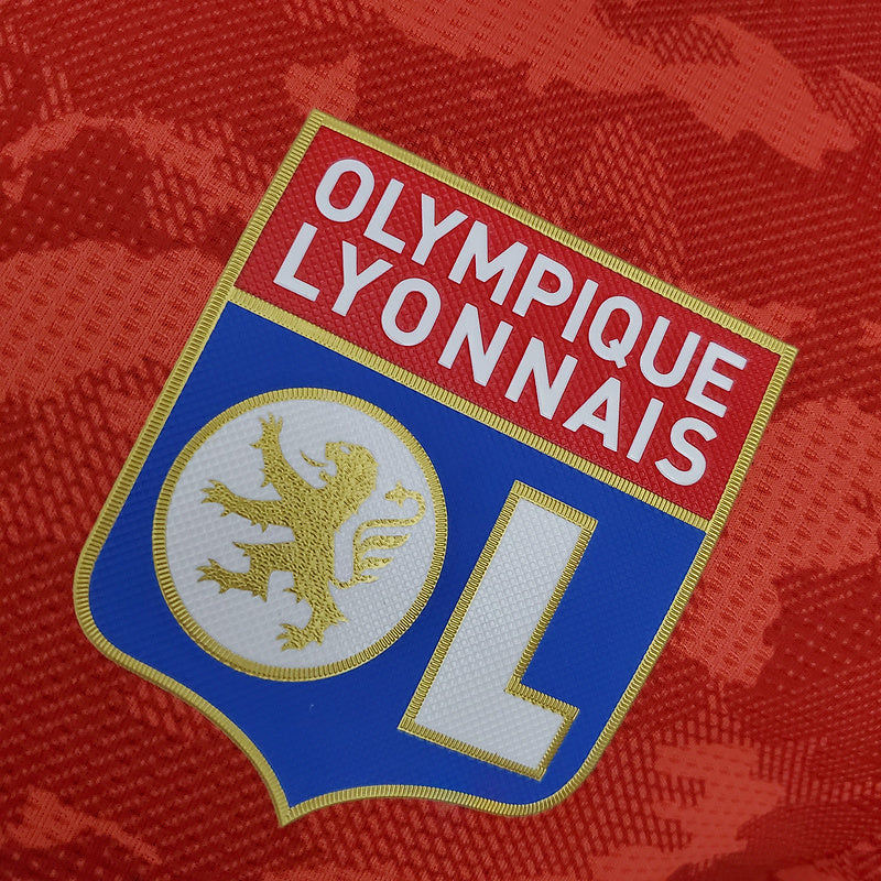 Camiseta Versión Jugador Lyon Visita