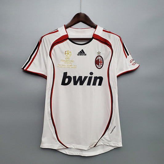 Camiseta Versión Jugador Milán Visita 2006-2007