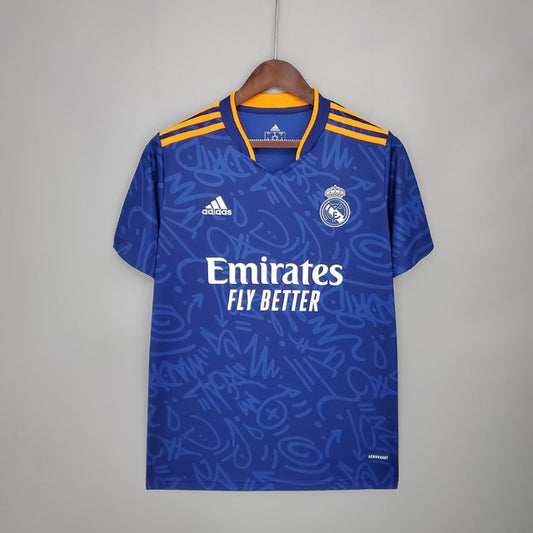 Camiseta Versión Fan Real Madrid Visita 2021-2022