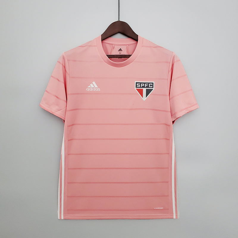 Camiseta Versión Fan Sao Paulo Conmemorativa Rosa