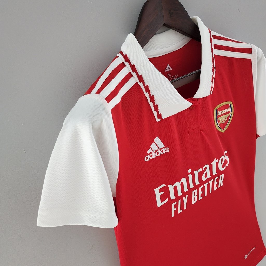 Camiseta Arsenal Local Femenino 2022