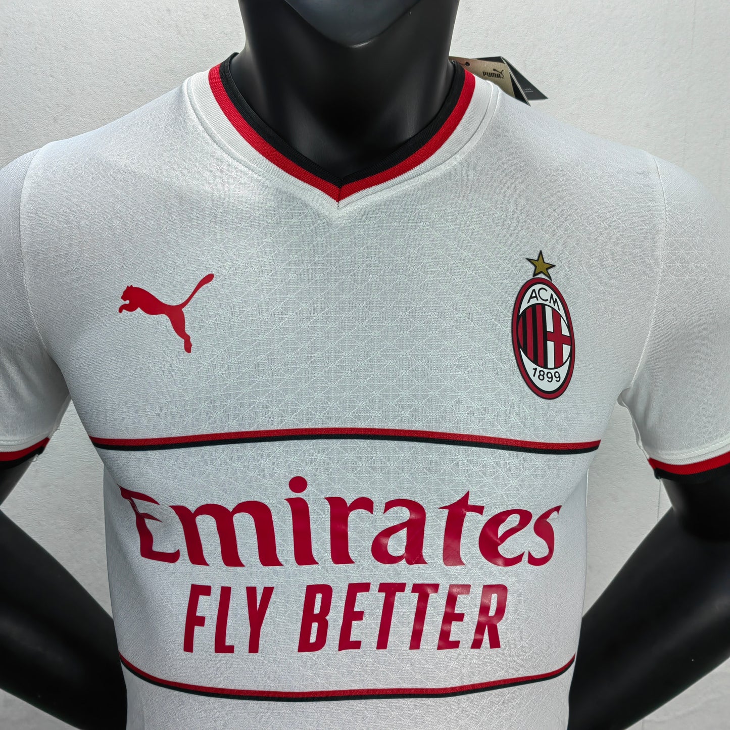 Camiseta Versión Jugador Milán Visita 22/23